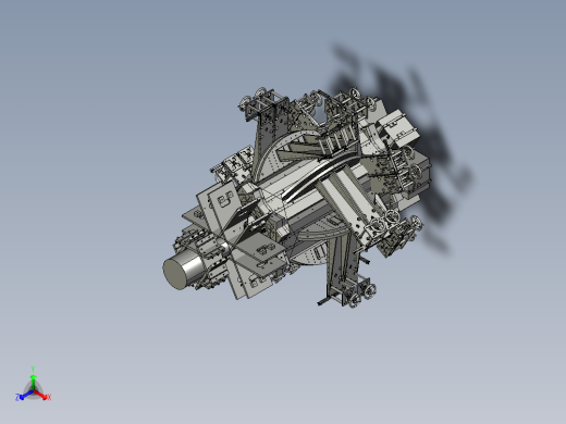 消磁能源机正等轴测缩略图