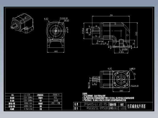 斜齿ZPGH115-L1 22-95-115-M8.DXF