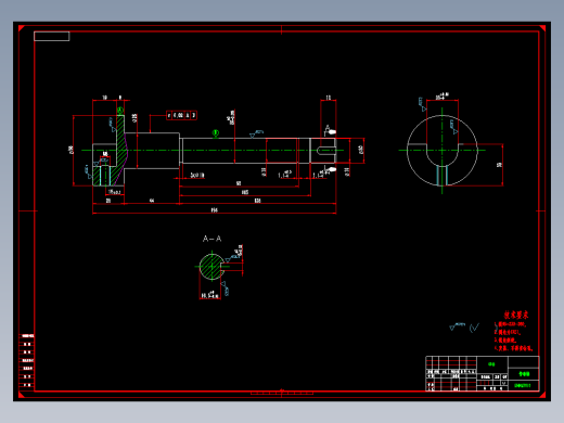 Q066-传动轴数控加工工艺及编程设计【手动编程】
