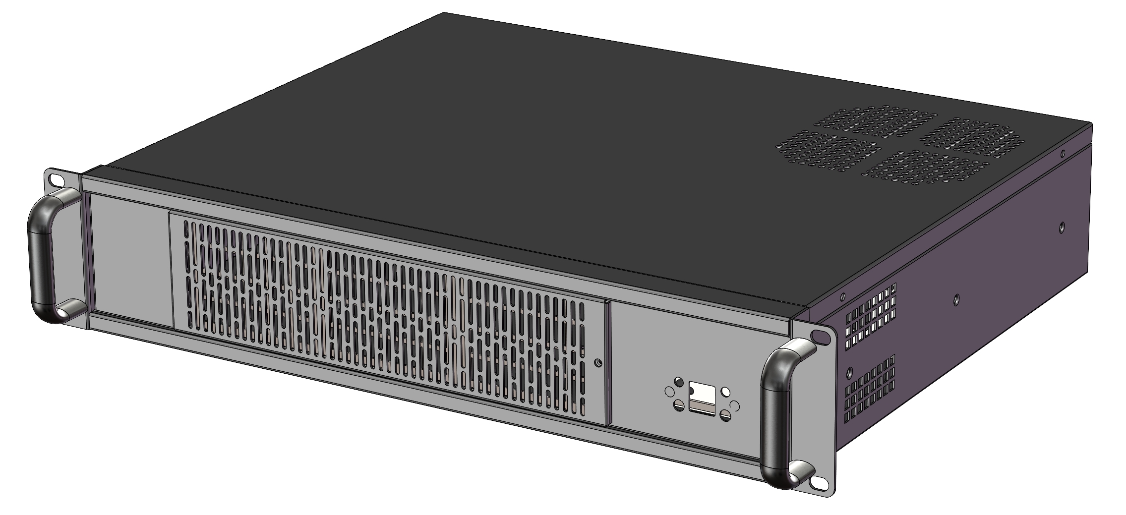 2U机箱深度350mm-ATX主板尺寸＜244-244