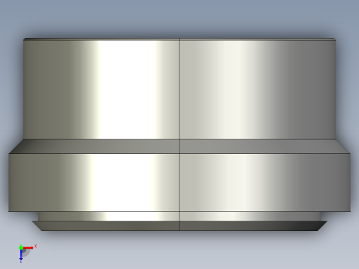 卡套式工业通用硬管接头10_tu-s (1)俯视缩略图