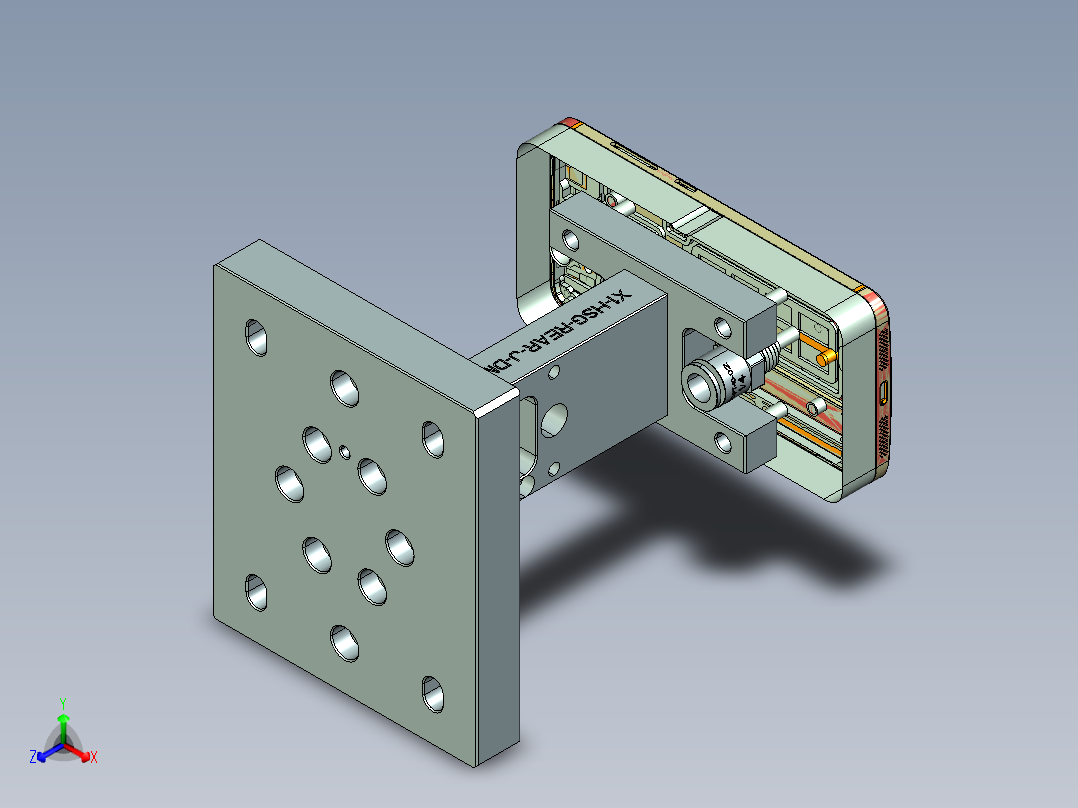 x1-dm-sd_asm正等轴测图