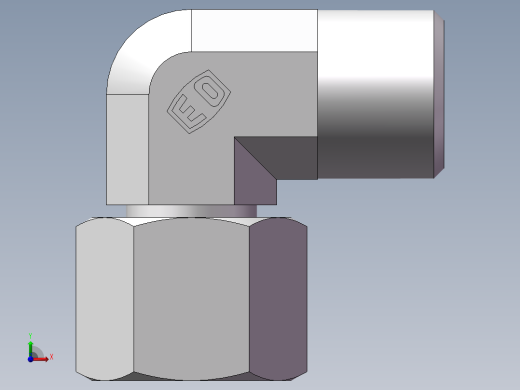 直角组合接头、2D9-16前视缩略图