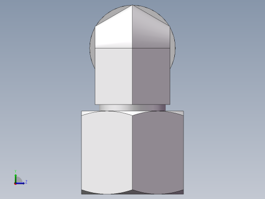 直角组合接头、2D9-16左视缩略图
