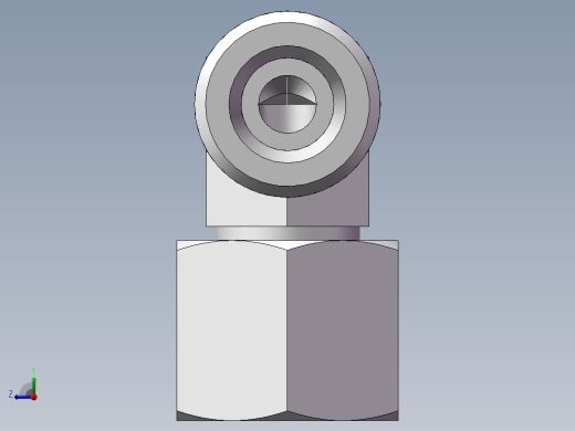 直角组合接头、2D9-16右视缩略图