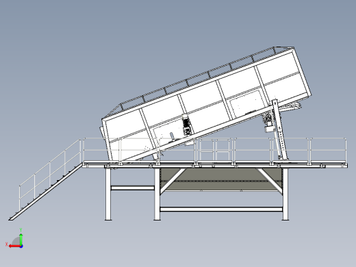 垃圾分类筛选机后视缩略图