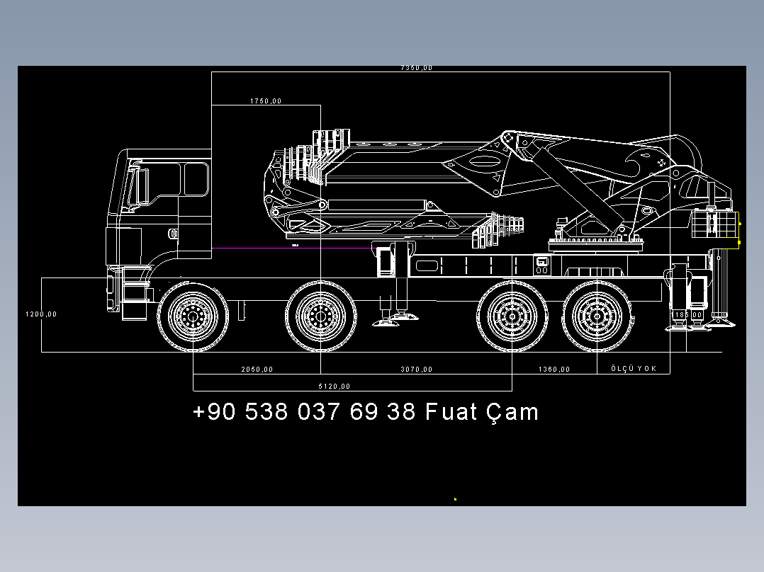 45吨车载起重机
