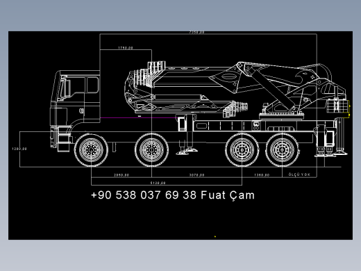 45吨车载起重机