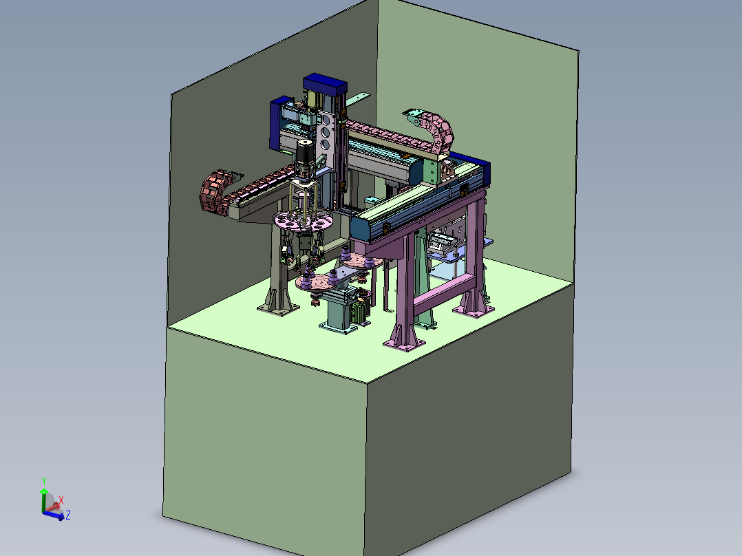 橡胶软垫自动组装检测设备