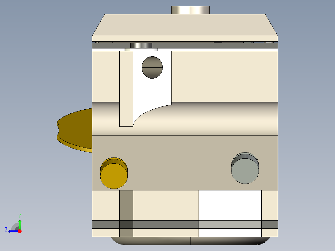 A0003663-完全详细的STHIL HD19D化油器右视图