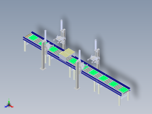 PCB板双面检测生产线
