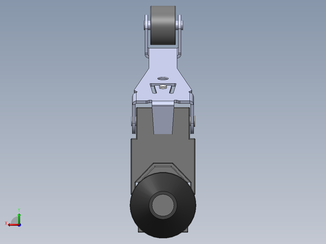 限位开关后视图