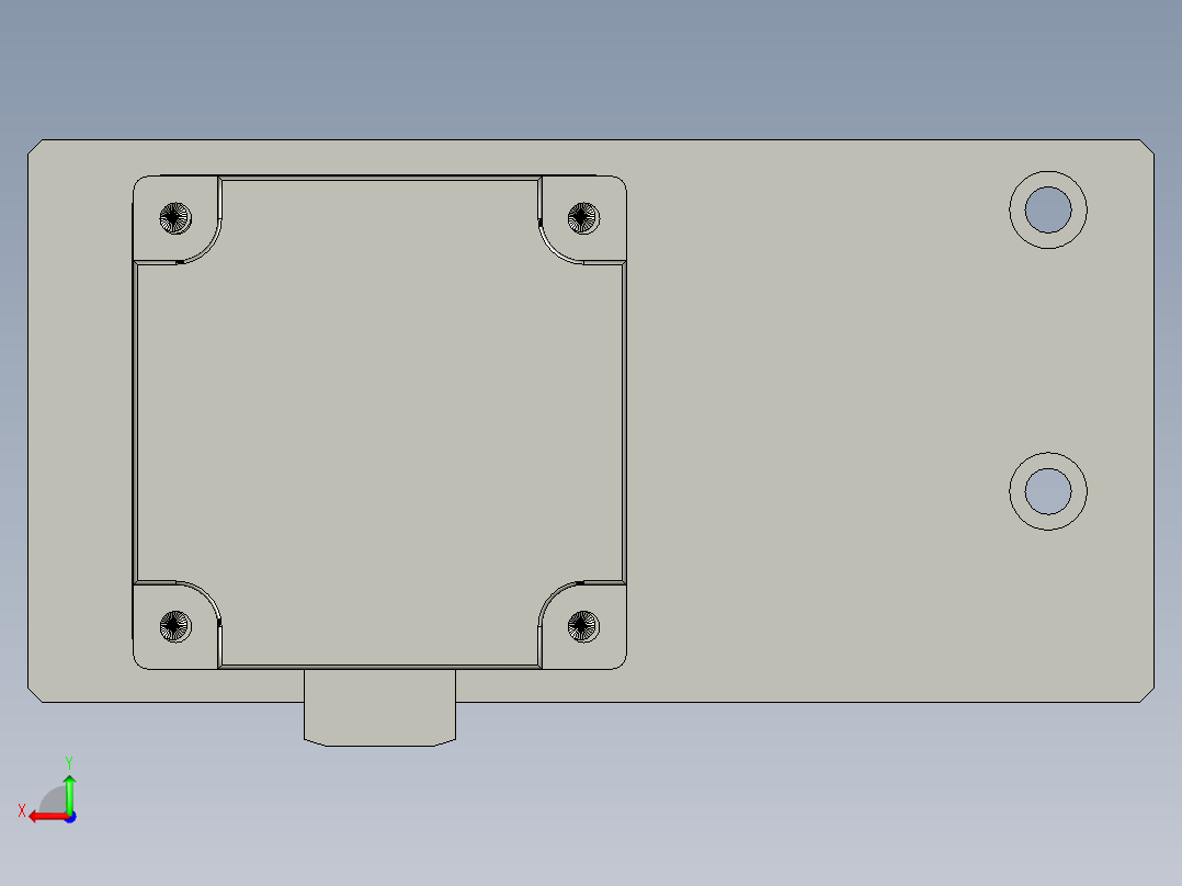 卷膜总成后视图