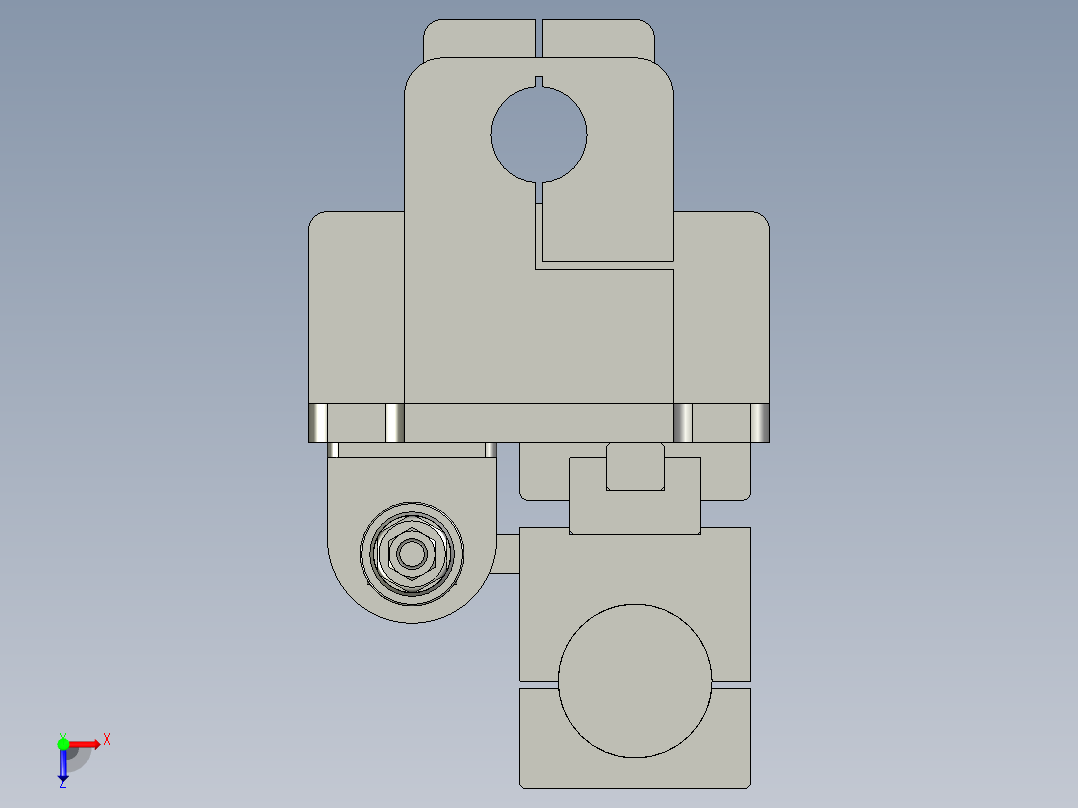 锁付模块11--613俯视图