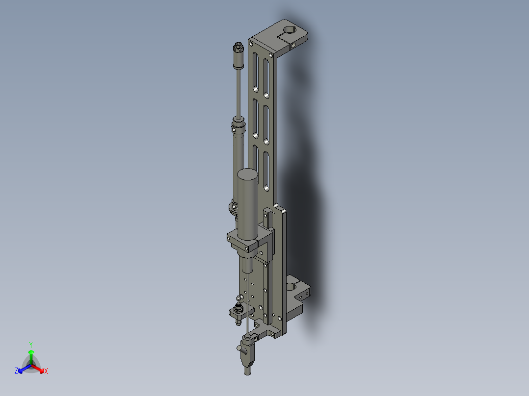 锁付模块11--613正等轴测图