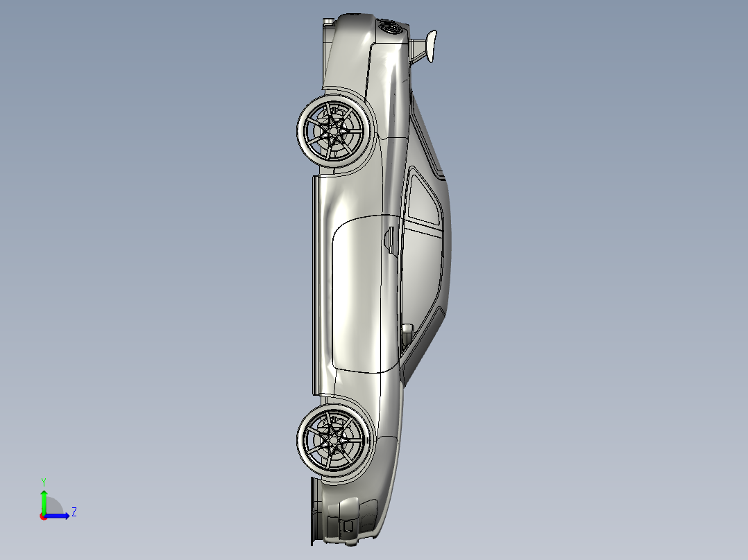 NissanSkylineGTR34左视图