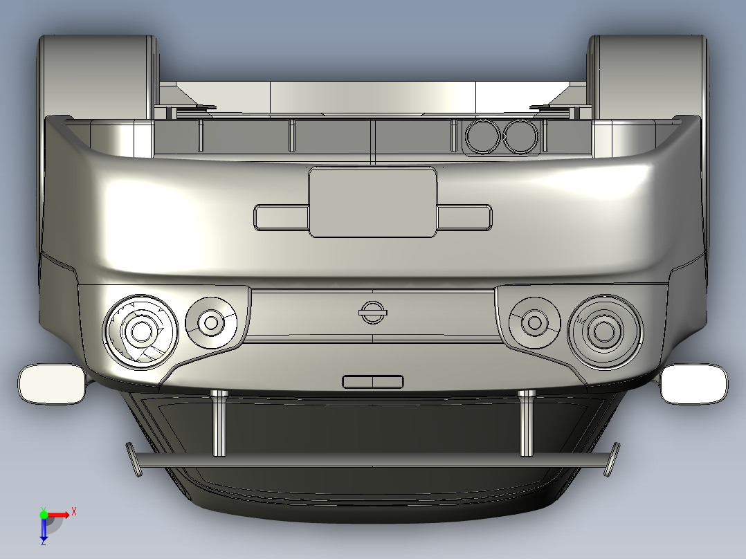 NissanSkylineGTR34俯视图