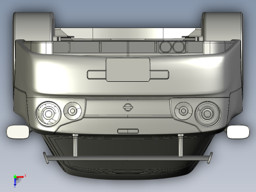 NissanSkylineGTR34俯视缩略图