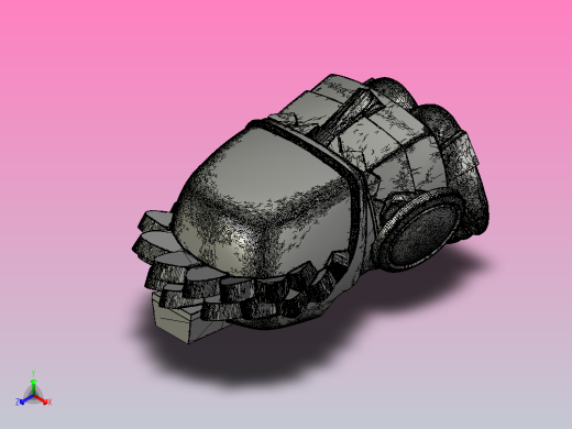 阿兹特克人（Aztec）首领 3D模型 stl文件