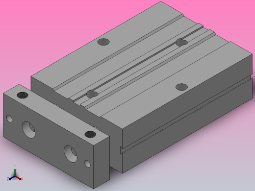 双轴气缸[QTN-32×60]