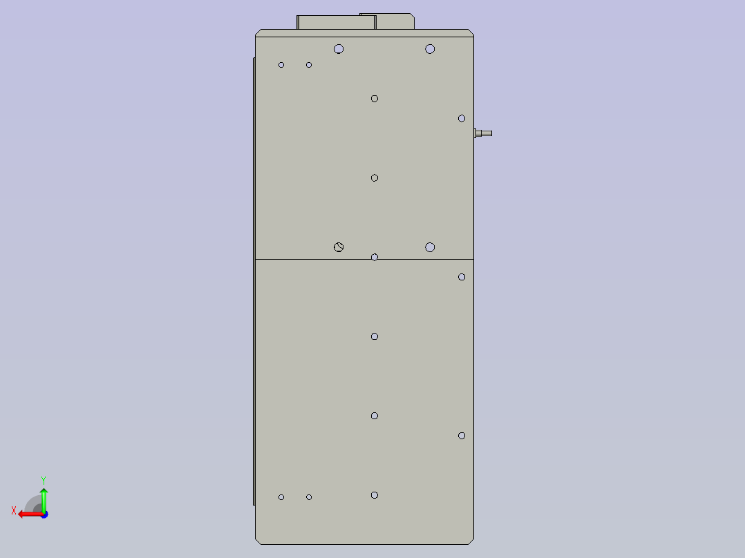 DF0055-5-5-01电导通载具及PIN变形测试机构后视图