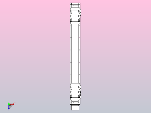 滚珠丝杠线性轴TPA-GCRS-80-1610C-L200-MP-M20-N3俯视缩略图