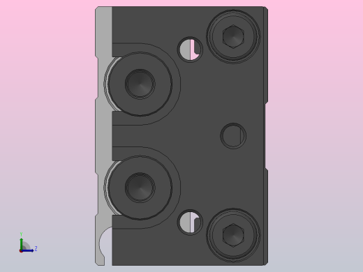 气缸HLQ6X30S左视缩略图