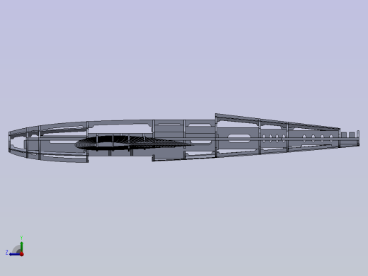 A0004953-固定翼无人机结构机架右视缩略图