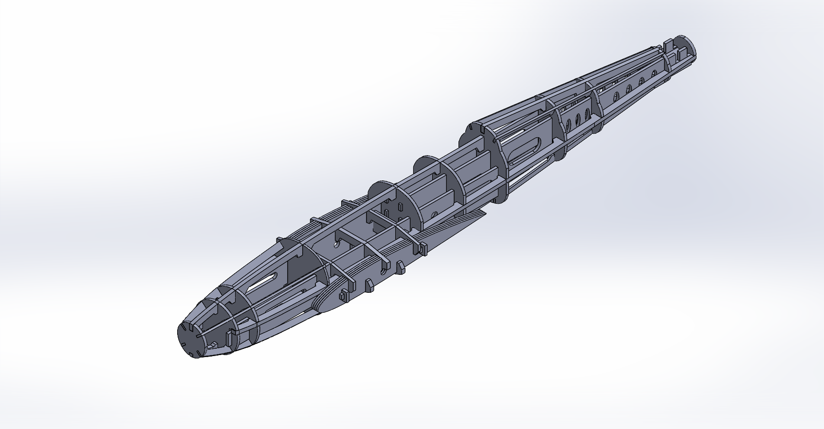 A0004953-固定翼无人机结构机架