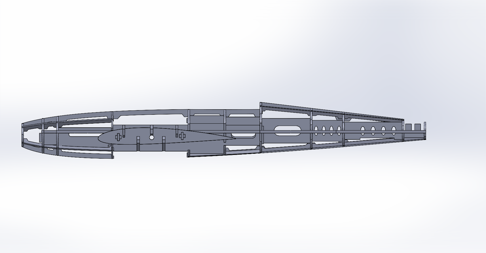A0004953-固定翼无人机结构机架
