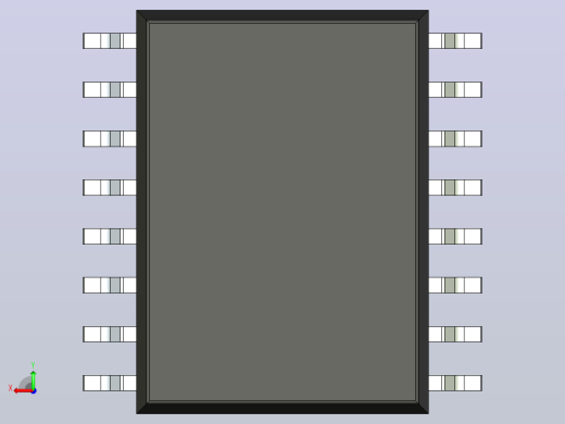 106x SOIC 封装（小外形集成电路）SOIC127P1034X267-16N后视缩略图