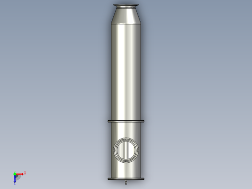 DGX04-K卡式双节直角过滤器[DGX04-K-DN125]俯视缩略图