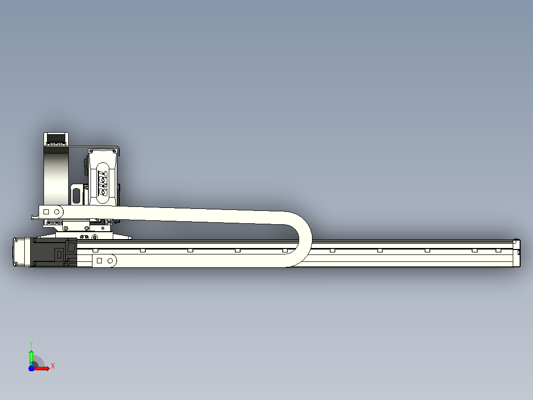 XYGT430-A1-A-800-400-M-C-001负载2-24KG XY悬臂模组 XYGT430-A1 替换TOYO直线模组前视图