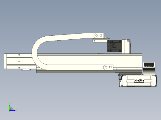 XYGT430-A1-A-800-400-M-C-001负载2-24KG XY悬臂模组 XYGT430-A1 替换TOYO直线模组左视缩略图