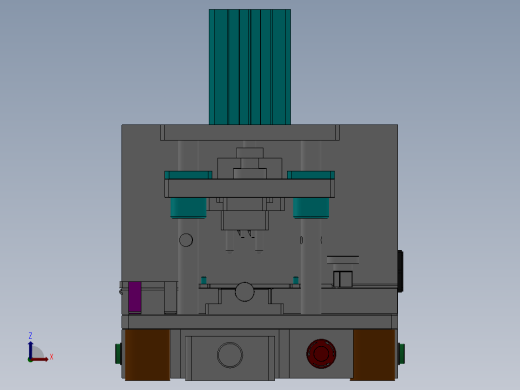 半自动裁切治具组装sw17可编辑