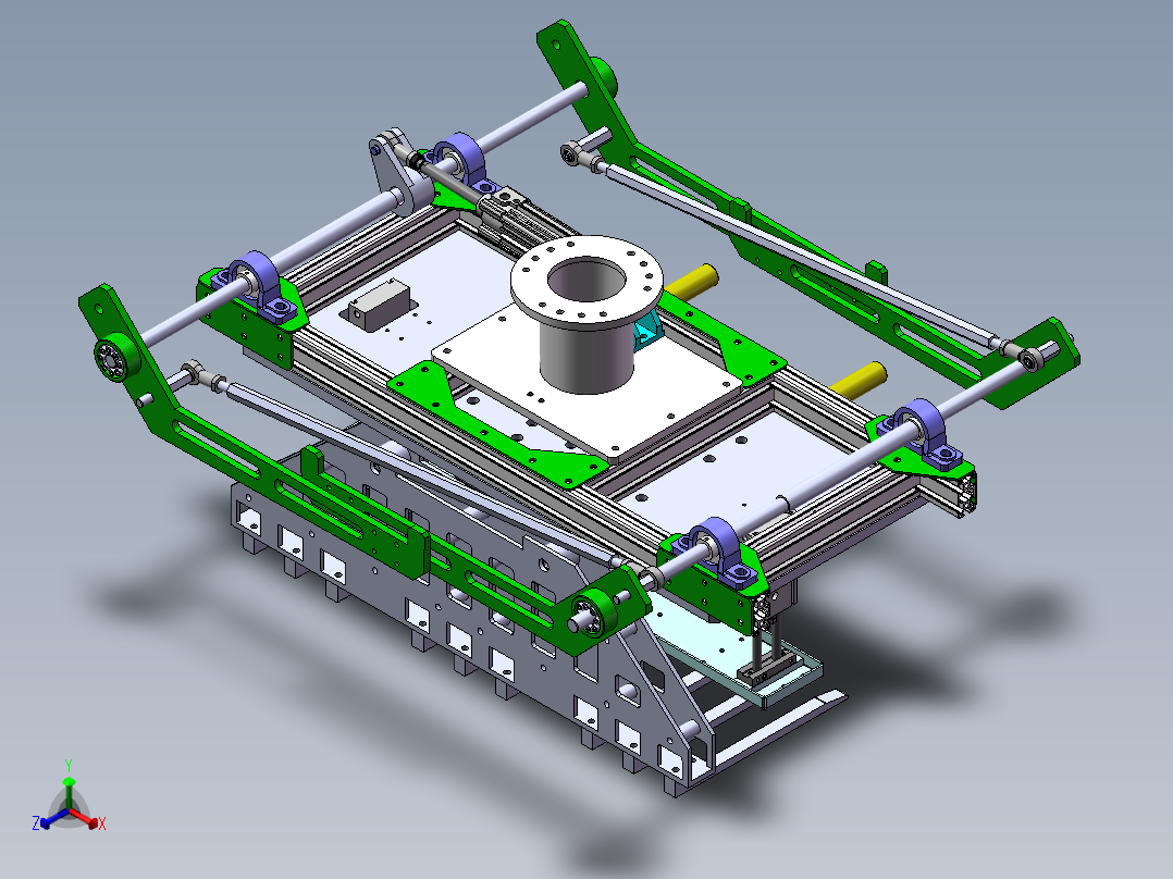 机械臂抓手-可同进抓取产品及栈板sw18可编辑
