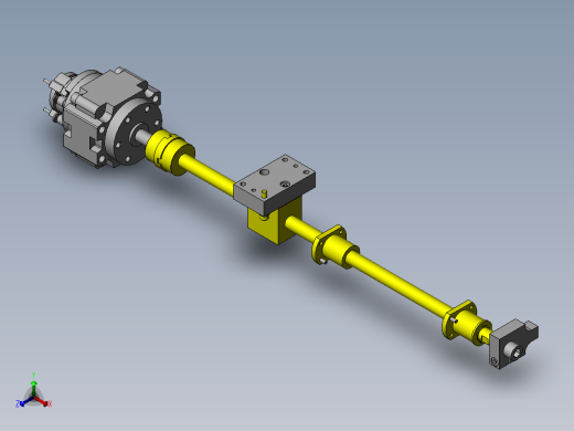 料架依次进给机构