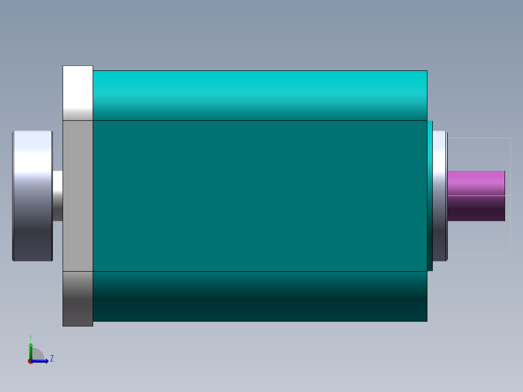 硬币分拣机(sw12+cad+说明书)左视图