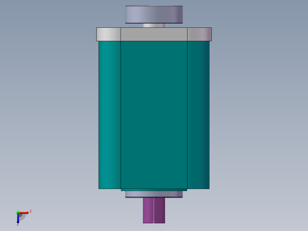 硬币分拣机(sw12+cad+说明书)俯视图