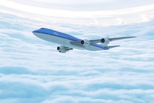 波音Boeing-747 8-klm飞机简易模型3D图纸 STP IGS格式缩略图