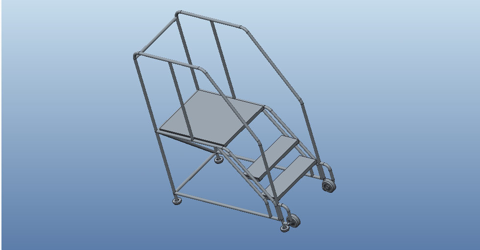 移动平台7703D模型