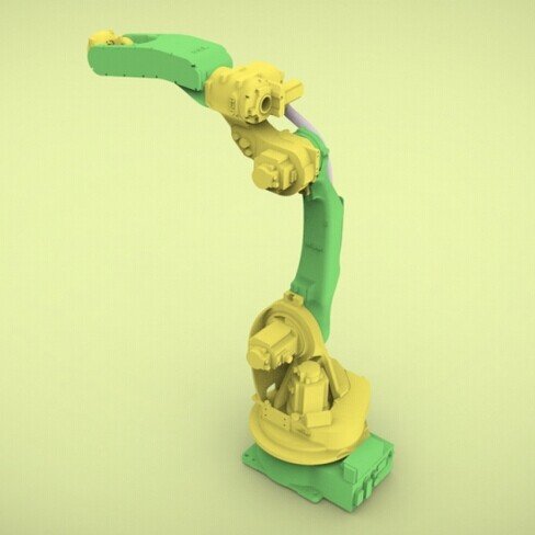 安川机器人MH24.3D模型缩略图