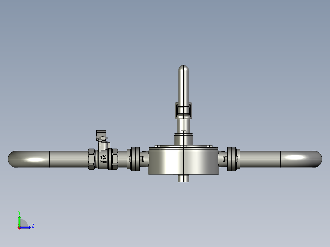手动旋转燃油泵左视图