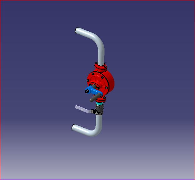 手动旋转燃油泵