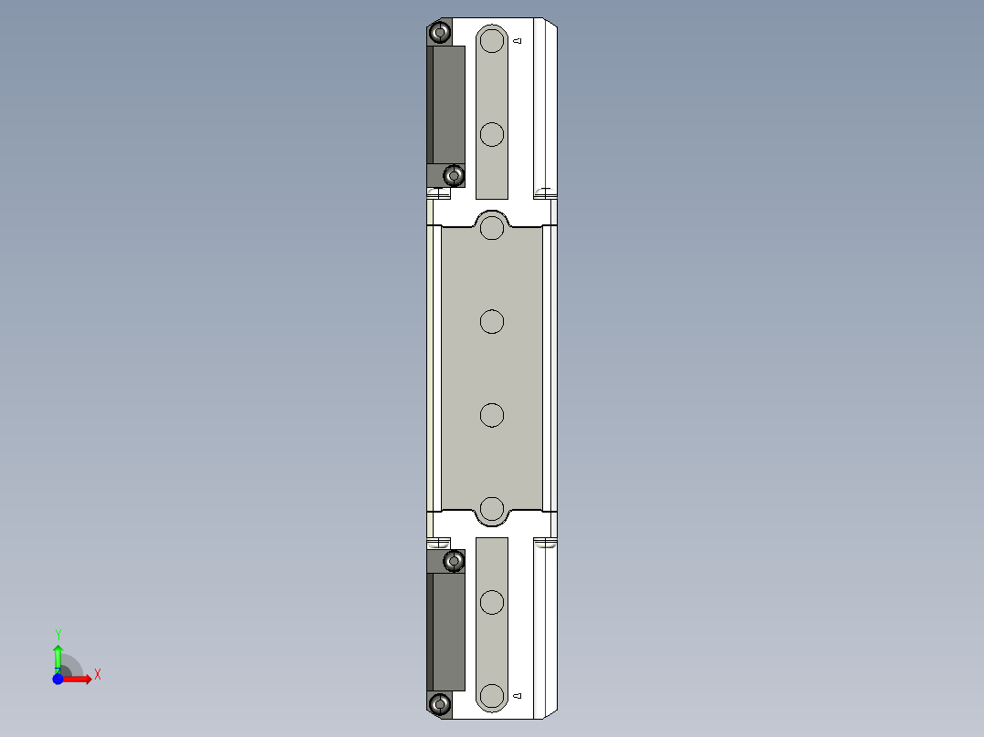 基恩士SL-V08H(S)_R_kc图纸模型前视图