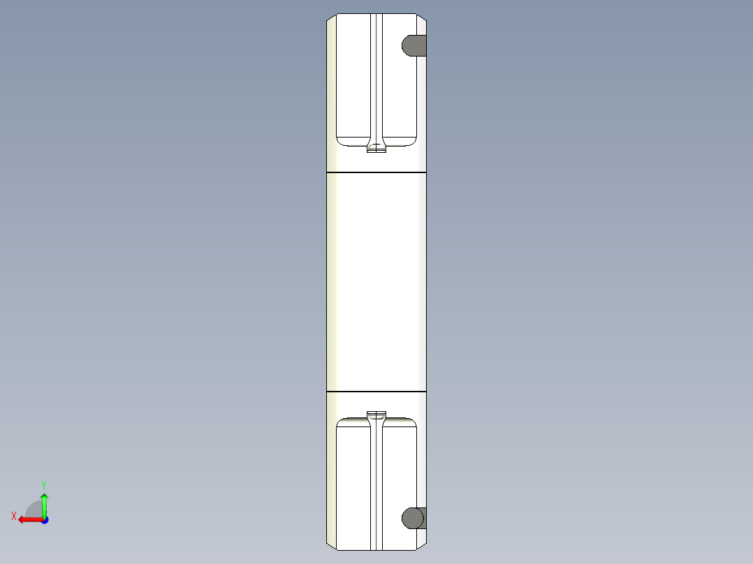 基恩士SL-V08H(S)_R_kc图纸模型后视图