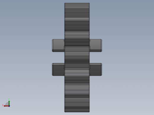 4019 - 4562487 - 4211563 Medium Stone Grey Technic Gear 16 Tooth.SLDPRT后视缩略图