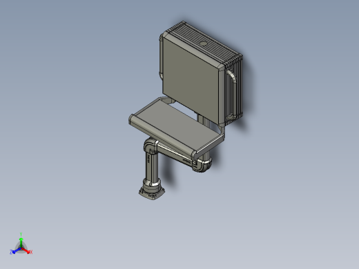 悬臂控制操控箱键盘支架-J2-旋转-转角-转角-箱体连接器-200-250-300