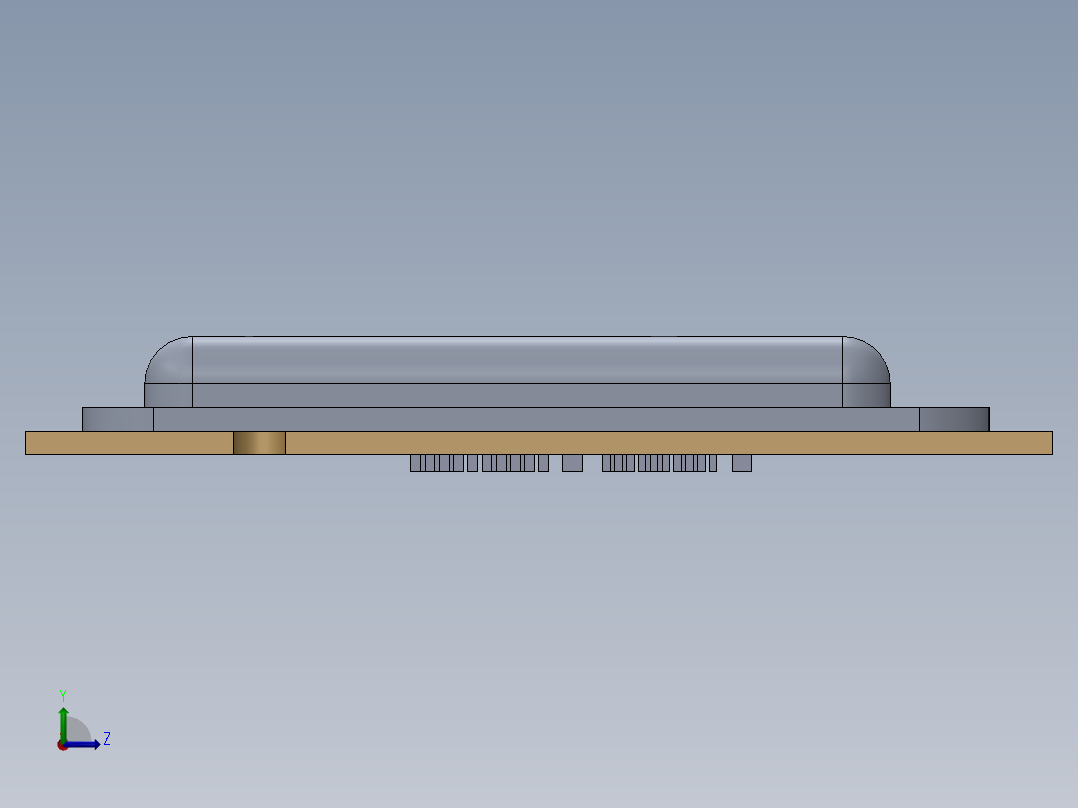 CPU处理器 (14)左视图