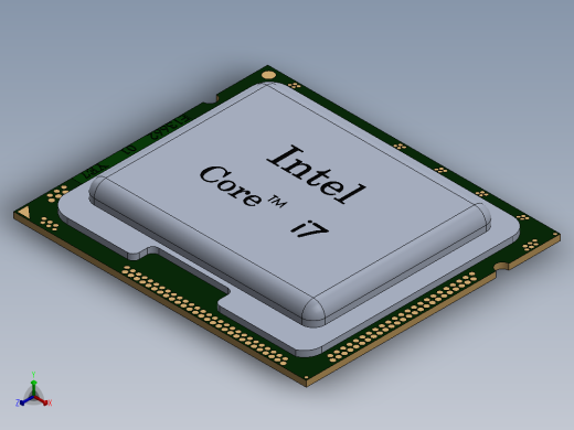 CPU处理器 (14)正等轴测缩略图